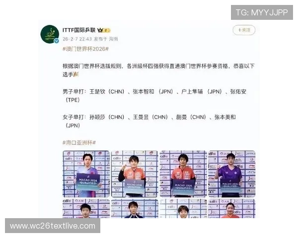 澳门单打世界杯比赛规则对选手资格与参赛条件的详细说明